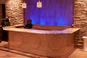 first office/restaurant countertop sample